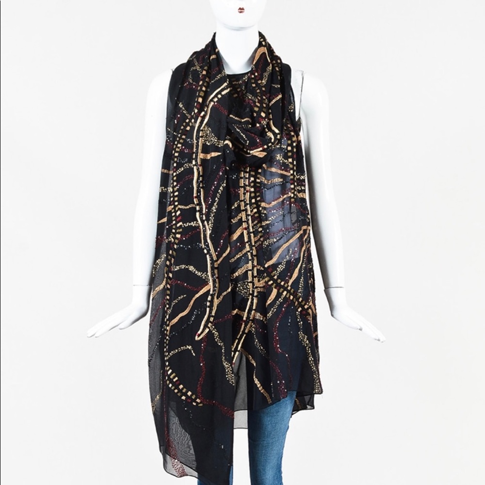Urban Zen sheer tunic with Wrap